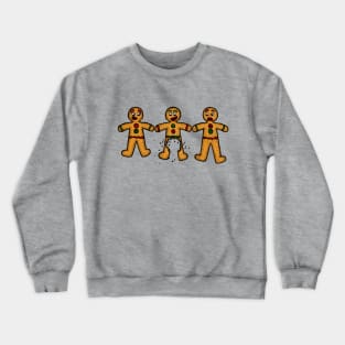 Gingerbread men Christmas Cookies Joke Crewneck Sweatshirt